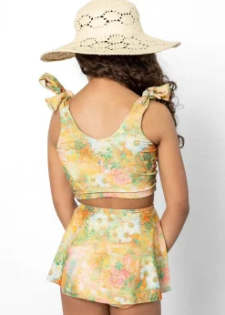 Kortni Jeane Wonderland Floral | Mini Knot Top WonderlandFloral New