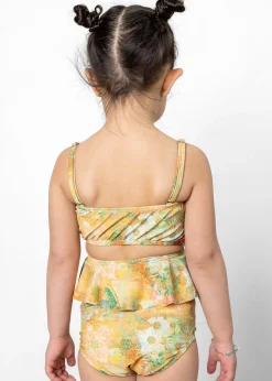 Kortni Jeane Wonderland Floral | Mini Oversized Ruffle Top WonderlandFloral Fashion