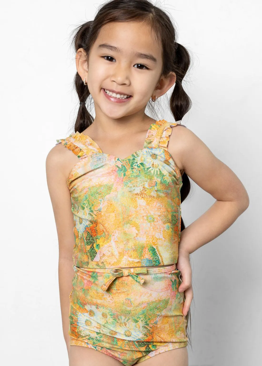 Kortni Jeane Wonderland Floral | Mini Ripple Top WonderlandFloral Discount