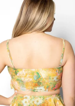 Kortni Jeane Wonderland Floral | Oversized Ruffle Top WonderlandFloral Fashion