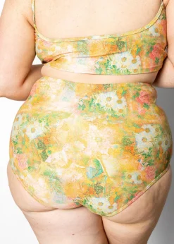 Kortni Jeane Wonderland Floral | Tie-Up-Front Bottoms WonderlandFloral Discount