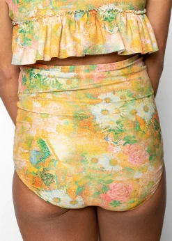 Kortni Jeane Wonderland Floral | Youth High-Waisted Bottoms WonderlandFloral New