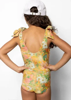 Kortni Jeane Wonderland Floral | Youth Everyday One-Piece WonderlandFloral Discount