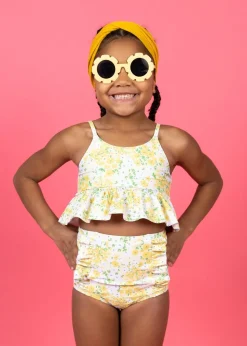 Kortni Jeane Yellow Meadow | Mini Down in Front Ruffle Bottoms YellowMeadow Online