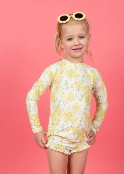 Kortni Jeane Yellow Meadow | Mini Rashguard Top (Unisex) YellowMeadow Online