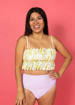 Kortni Jeane Yellow Meadow | Oversized Ruffle Top YellowMeadow Online