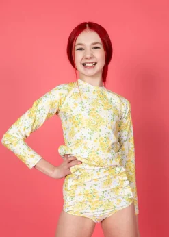 Kortni Jeane Yellow Meadow | Youth Down in Front Ruffle Bottoms YellowMeadow Discount