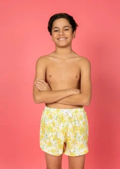 Kortni Jeane Yellow Meadow | Youth Retro Shorties YellowMeadow Online