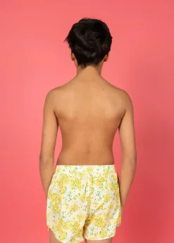 Kortni Jeane Yellow Meadow | Youth Retro Shorties YellowMeadow Online