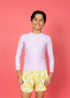 Kortni Jeane Yellow Meadow | Youth Retro Shorties YellowMeadow Online